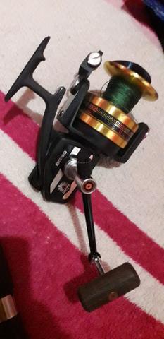 Molinete Daiwa BG90 e Vara de Pesca Marine Sports 103, 1,65 M 30-60 LBS - Foto 2