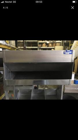 Porta talher, pratos e pães industrial. Tudo em aço inox!!!! - Foto 2