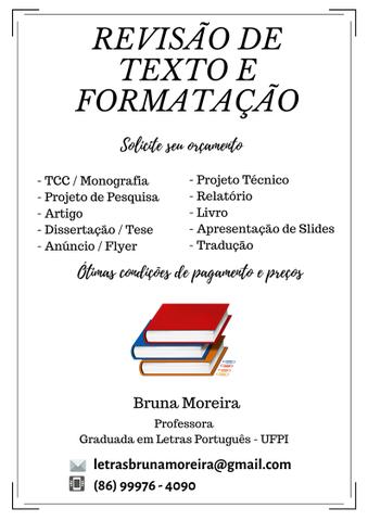Revisão e Formatação