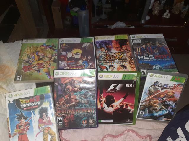 Vendo jogos de Xbox 360