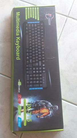 Vendo teclado Gamer USB 3.0/2.0 com funções para o computador - Foto 3