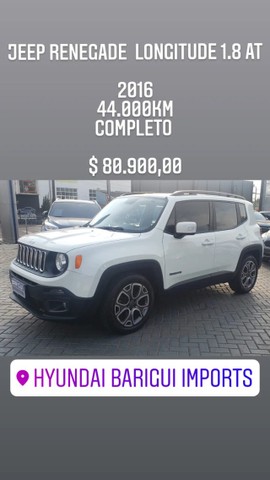 RENEGADE LONGITUDE 1.8 AUT.