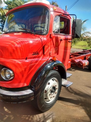 MB 1113 TRUCK -CHASSIS TODO REFORMADO