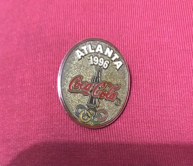 Coca-Cola-P/colecionadores-Pin 1996 Coca-Cola Olympíadas Atlanta - Foto 3