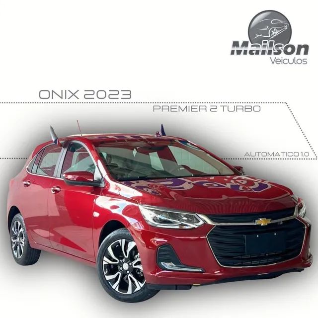 Chevrolet Onix Premier II 1.0 12v Turbo Aut. 2023 – Marquinho Automóveis –  Blumenau – SC