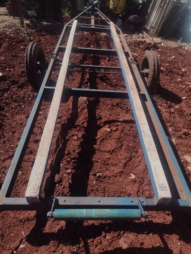 Carretinha para barco até 6m reforçada 