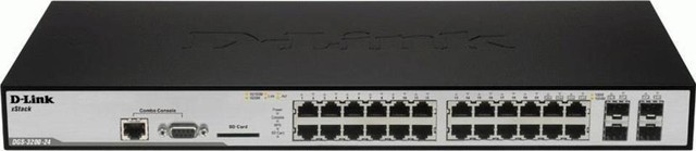 Switch Gerenciável D Link Des 3200-28P 24 Portas 10 100 1000 Promoção top 
