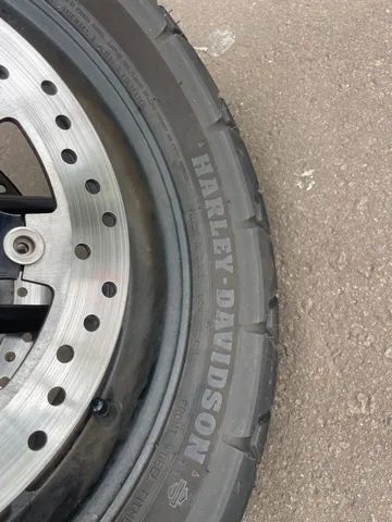 2 Pneu Dunlop Harley Davidson Fat Bob - Foto 4