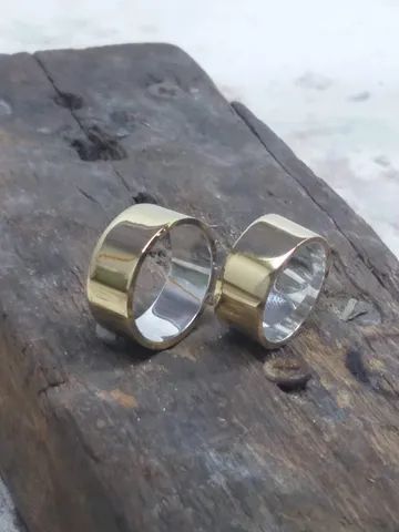 Alianças de Moeda Antiga - Alianças de Casamento 