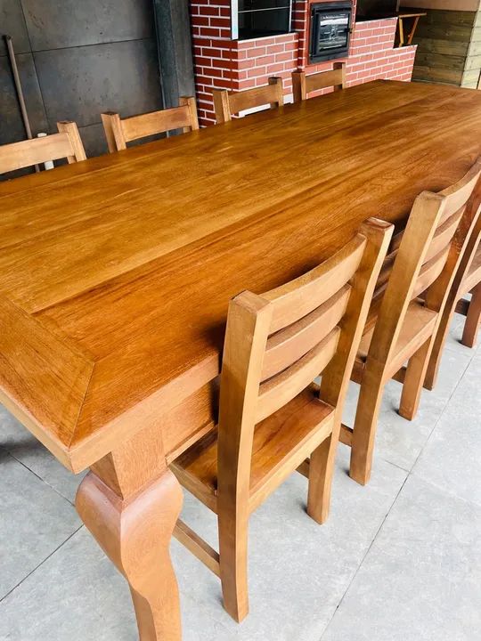 Mesa maciça  - Foto 3