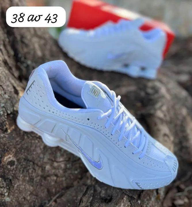 Tênis Nike Shox R4 Branco - Novo