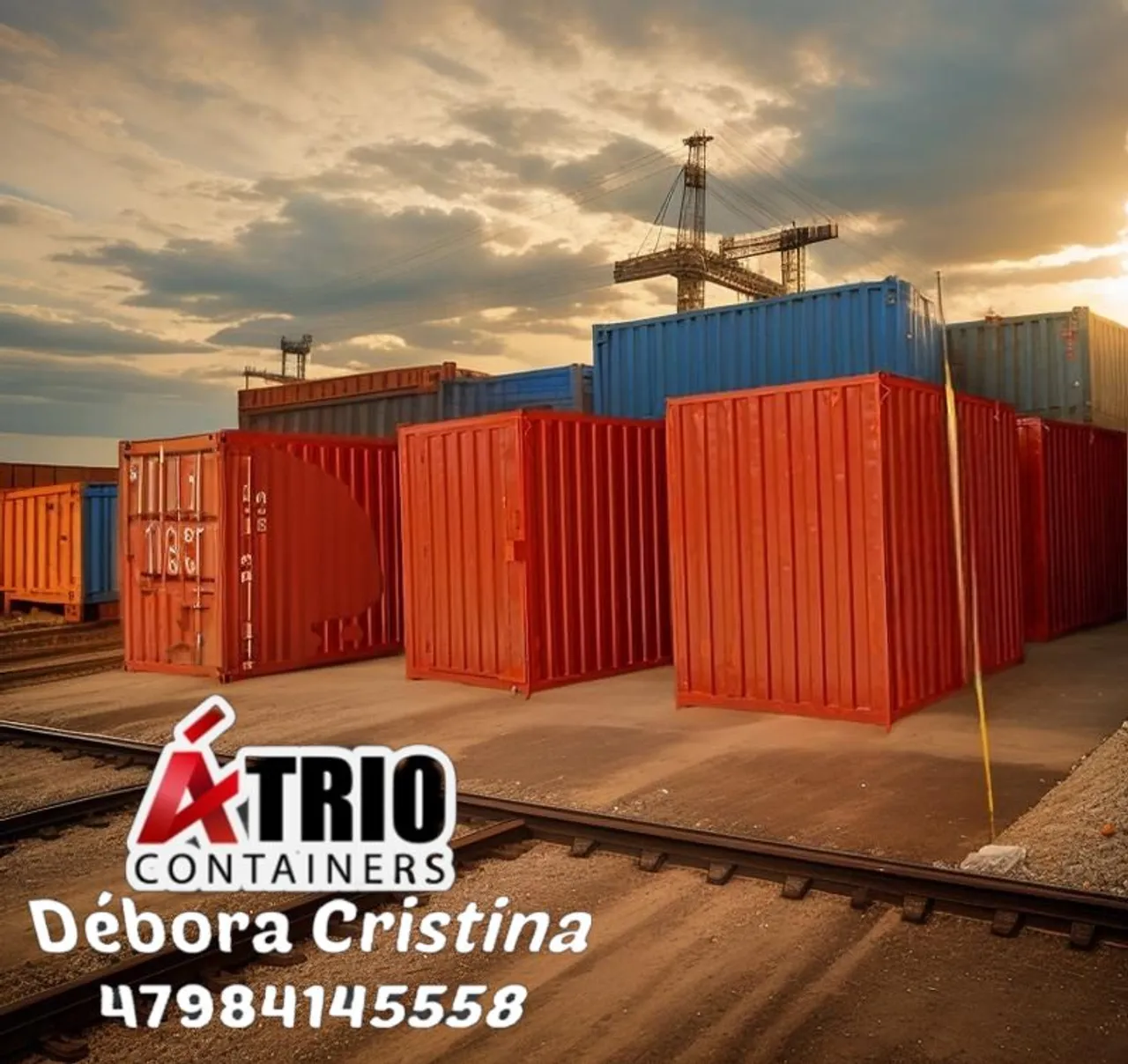 Container guarda tudo desmontável obra