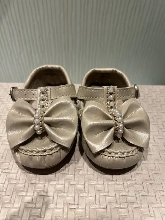 Sapatinho estilo Mocassim Menina - Tamanho 16