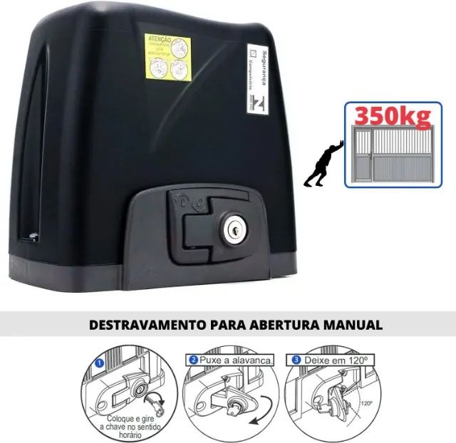 Promoção motor de portão Dz Atto temos apenas 6 kit completo disponiveis (Jk Eletrônicos) - Foto 2