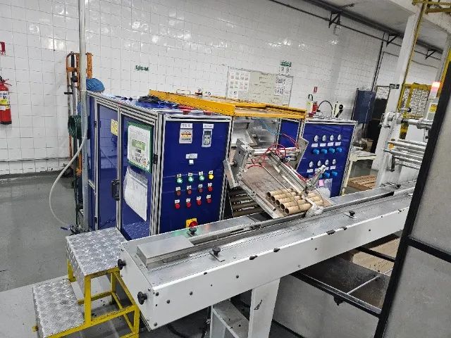 Linha completa produção Rolos de Folha Papel Aluminio / PVC descartável