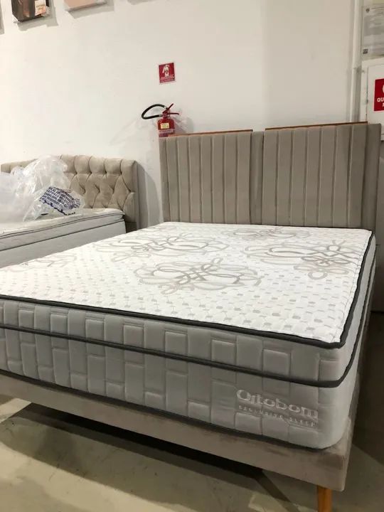 COLCHÃO QUEEN ORTOBOM 32CM EXCLUSIVE SOFISTICADO E ELEGANTE  - Foto 2