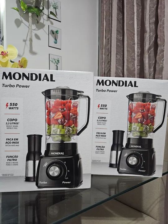 Liquidificador Mondial turbo Power 