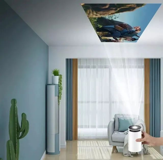 Projetor Hy300 Wifi Hd 200 Ansi Android 11.0 Smart Portátil - Foto 4