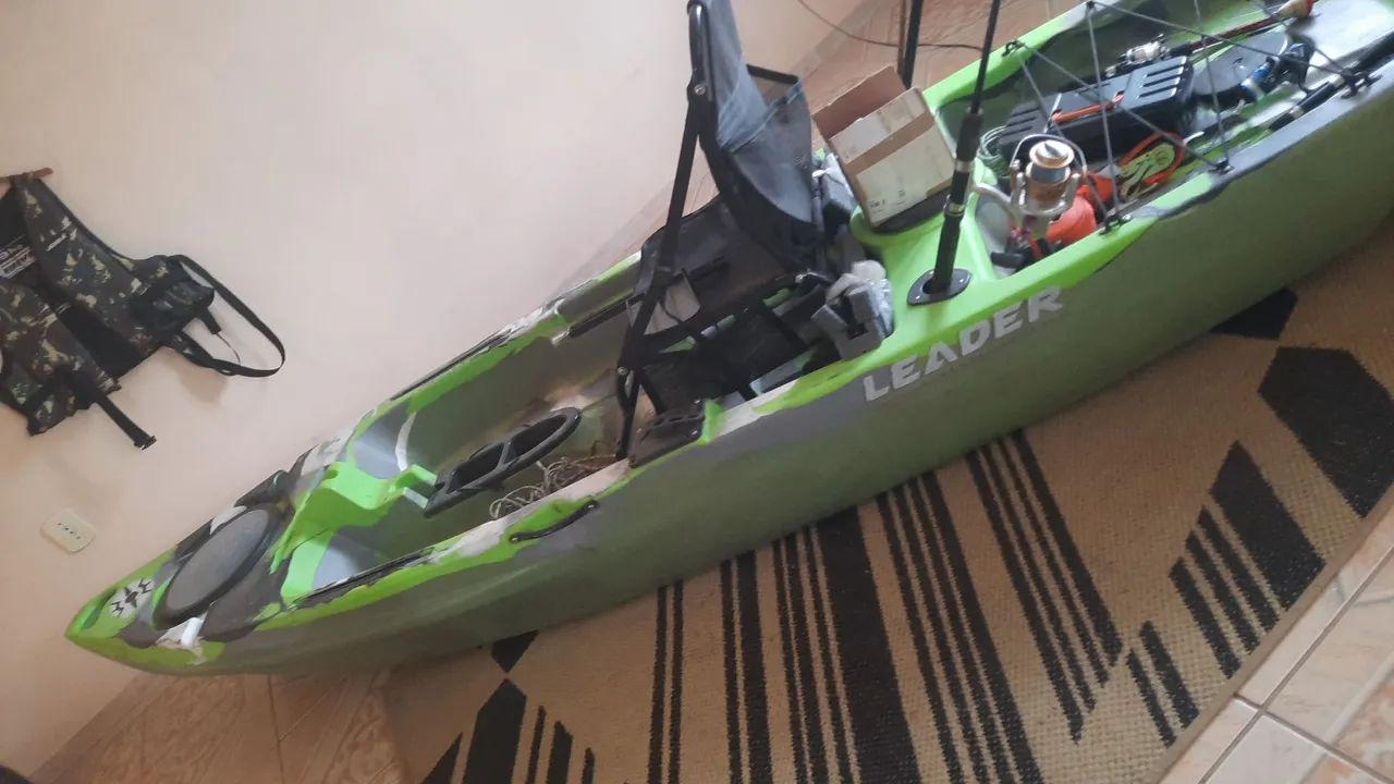 Caiaque leader milha nautica verde camuflado  - Foto 2