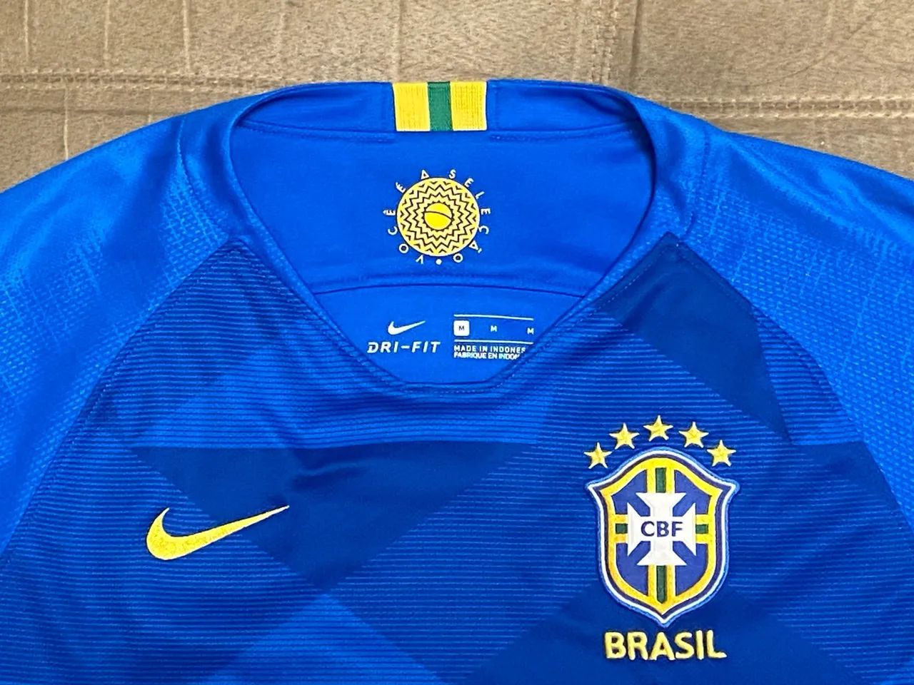 Camisa do Brasil infantil original com short  - Foto 5