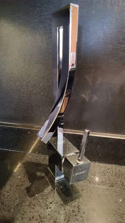 Torneira Banheiro Lavabo Cromada Monocomando - Foto 2