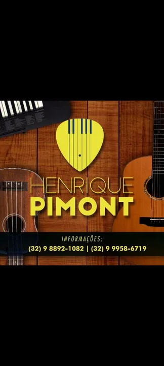 Aula de cavaquinho violão guitarra baixo teclado piano e ukulele
