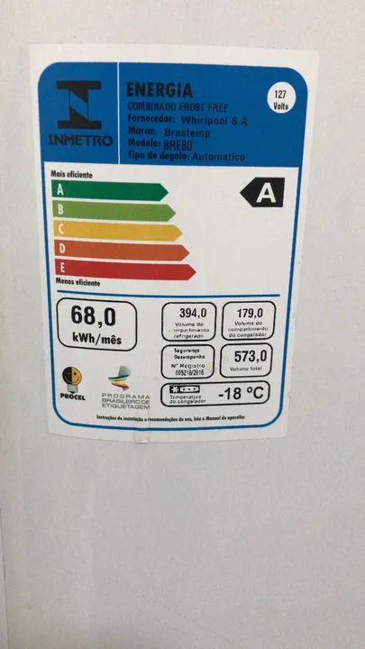 refrigerador brastemp frost free inverse max branco 110v - Foto 5