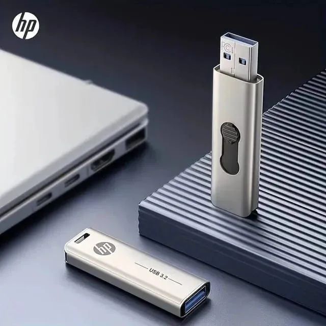 Pendrive 128gb Original Metal, USB 3.2, HP - Foto 2