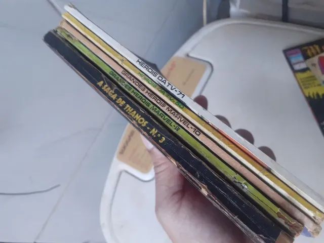 Lote de gibis herois marvel como nas fotos - Foto 5