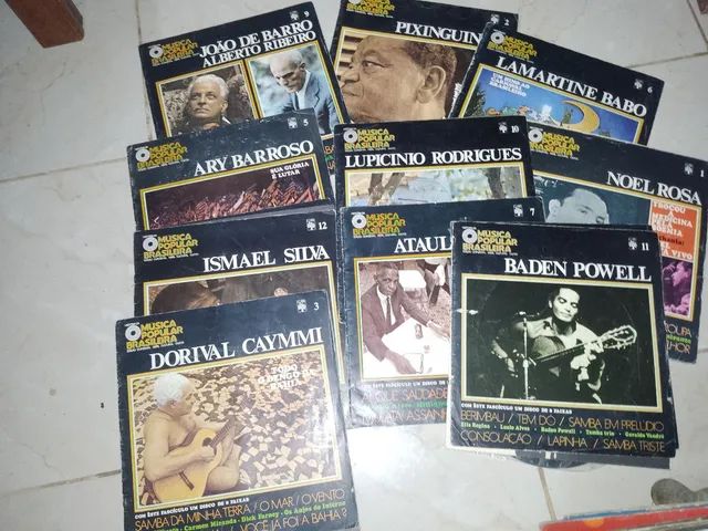 Discos de vinil Coleção rara.