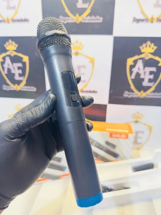 Microfone Sem Fio Duplo New'ion NMI-01 - Foto 2