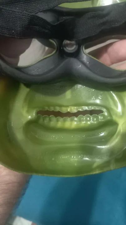 Máscara do incrível hulk original  - Foto 5
