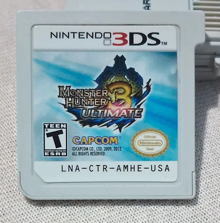 Monster Hunter 3 3DS