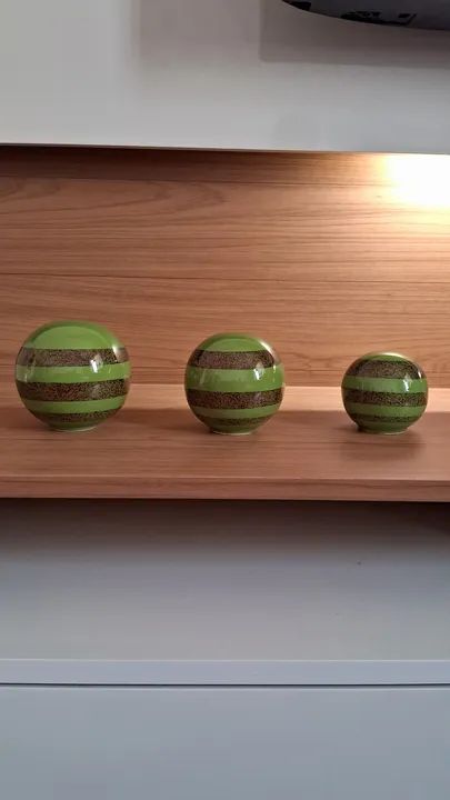 Trio de cerâmica,  novos .