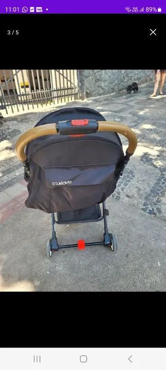 Carrinho para bebe sprint kiddo portátil  - Foto 3