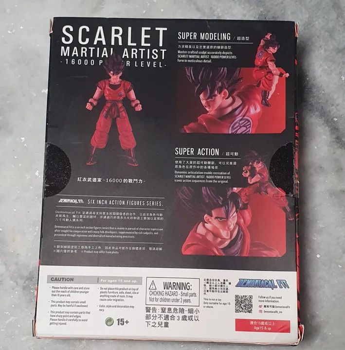 Goku kaioken demonical fit lacrado - Foto 2