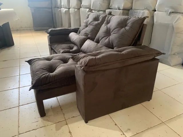 Sofá Retrátil e Reclinável Gama  - Foto 3