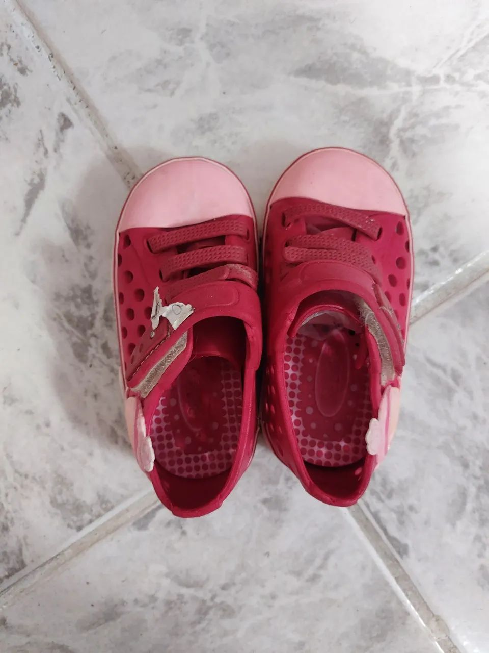 Tênis infantil rosa - PLUGT - Foto 3