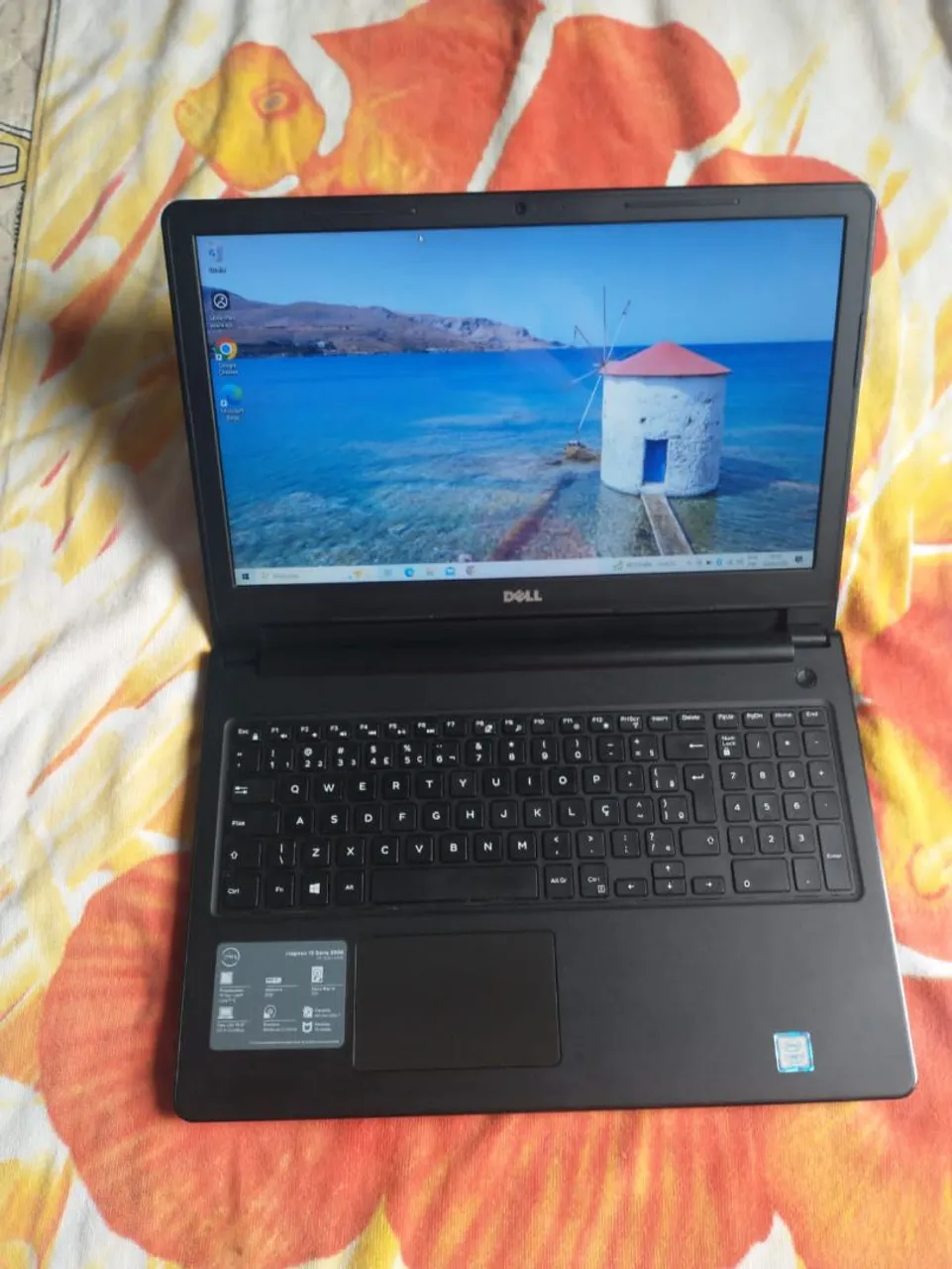 Notebook Dell core i3, memória ram 8GB, SSD 240GB