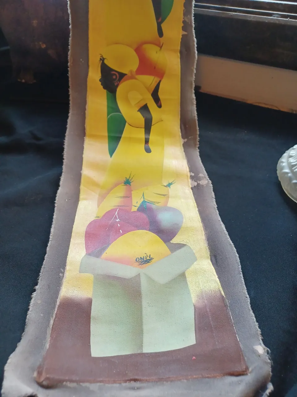 Pintura a óleo em tela