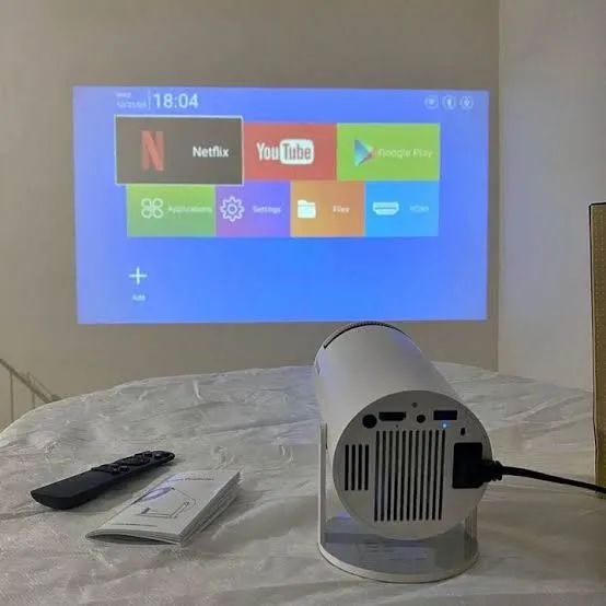 Projetor Portátil com Android e Wi-Fi novo lacrado
