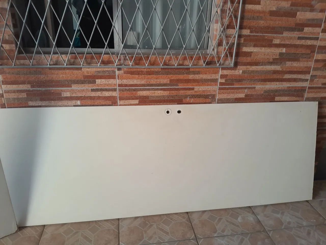 Porta de madeira branca - usada de 60 tamanho  - Foto 2