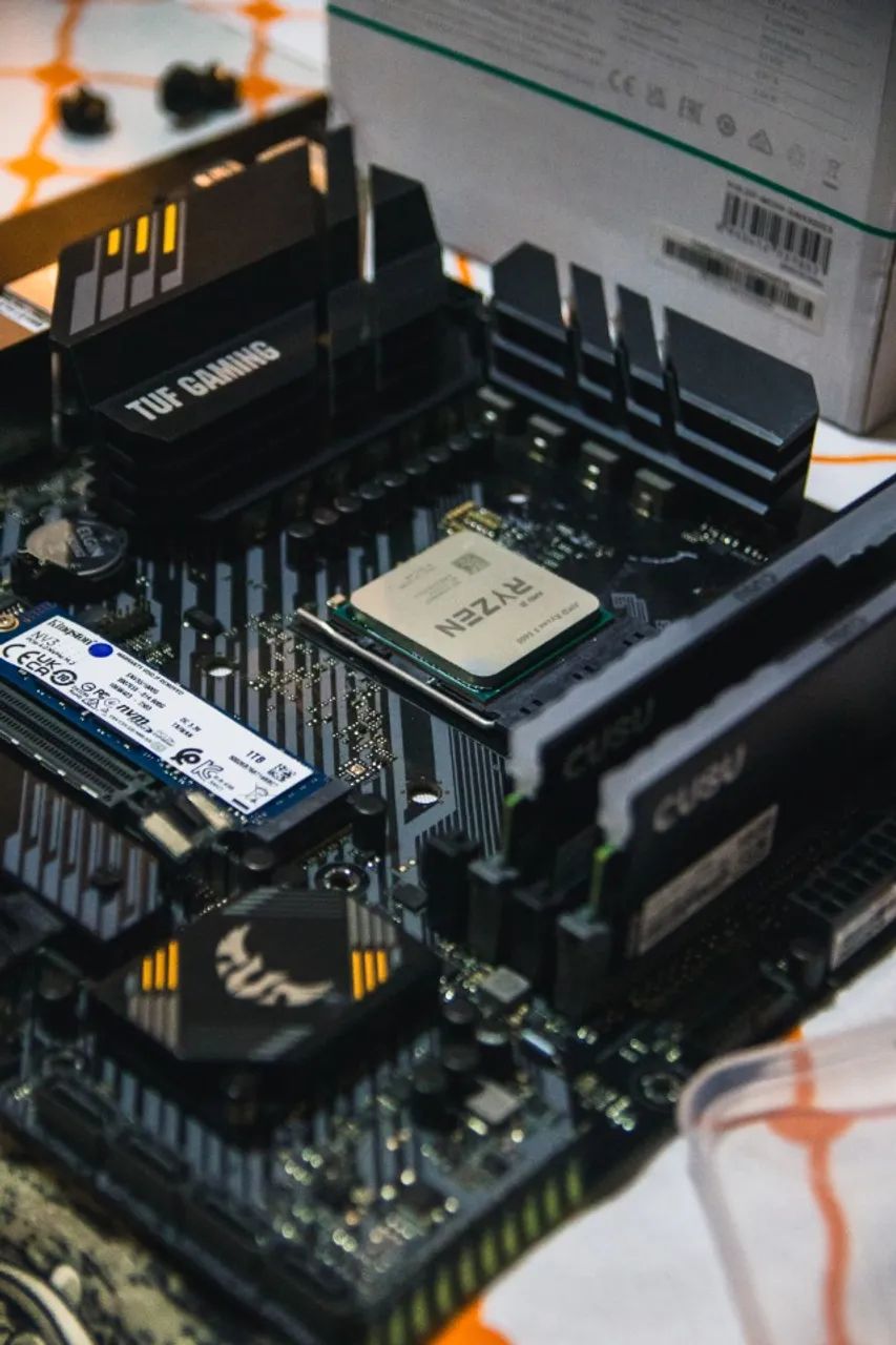 kit upgrade ryzen 5 5600 + 32gb ram  + b450m tuf