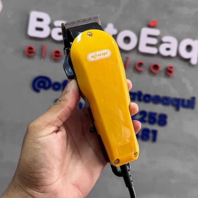 Máquina de Cortar Cabelo Profissional Knup QR-8918 Potência e Precisão para Todos Cortes - Foto 2