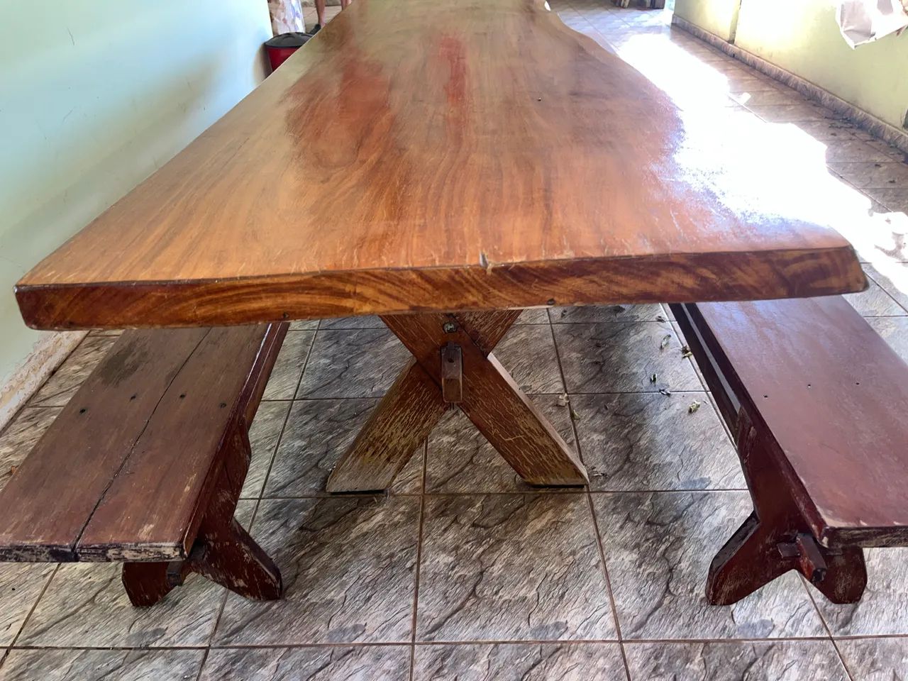 Mesa de Madeira Maciça  - Foto 3