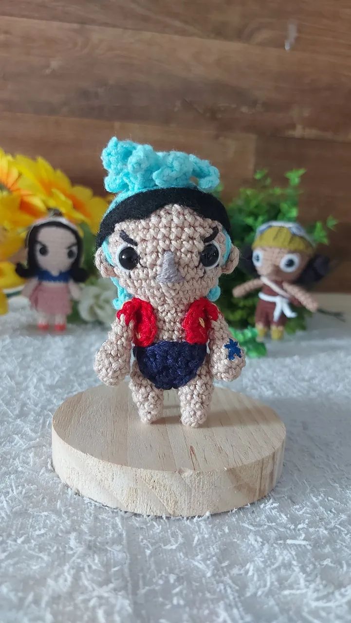 Franky - One Piece Amigurumi - Foto 3