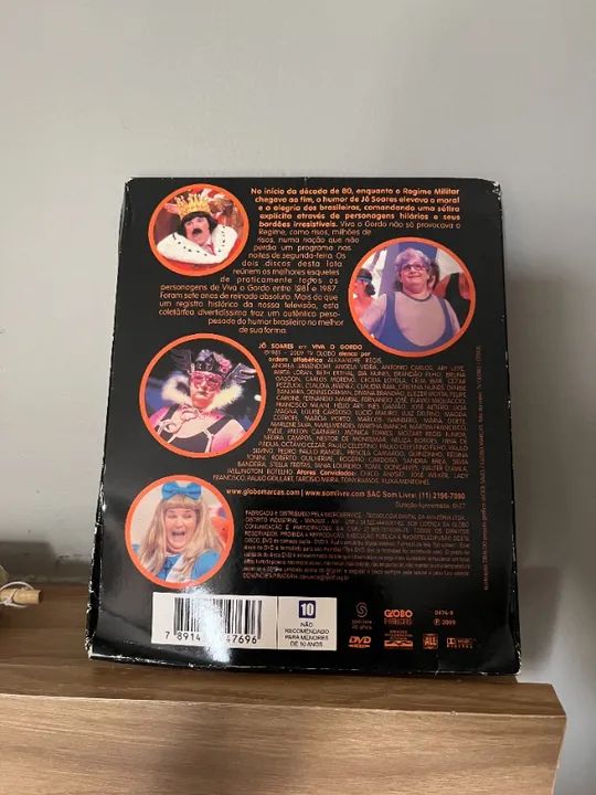 Dvd Viva o Gordo - Jô Soares - Foto 4
