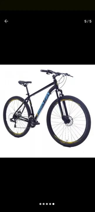 Bicicleta de montanha com marcha