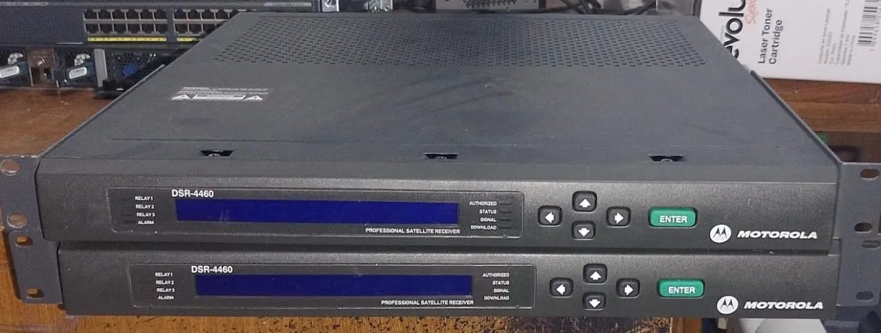 Receptores de TV via satélite Motorola Home 02 Motorola DSR-4460