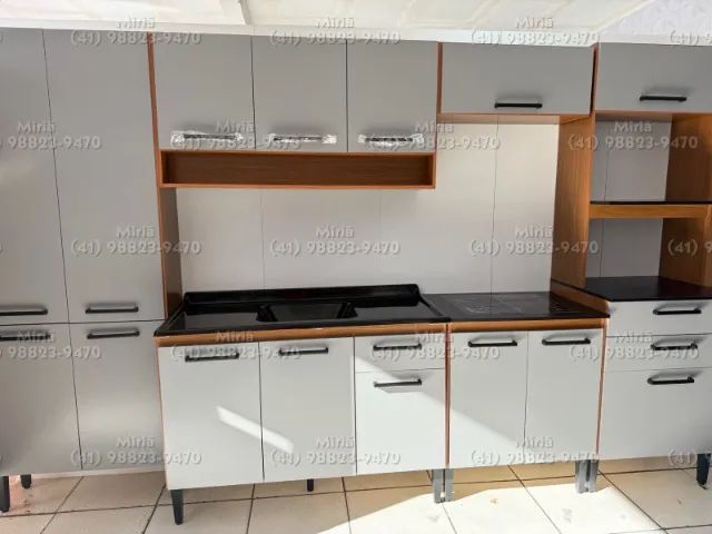 COZINHA COMPACTA 6 PEÇAS - MODERNA E FUNCIONAL!  SEM TAMPO - Foto 3